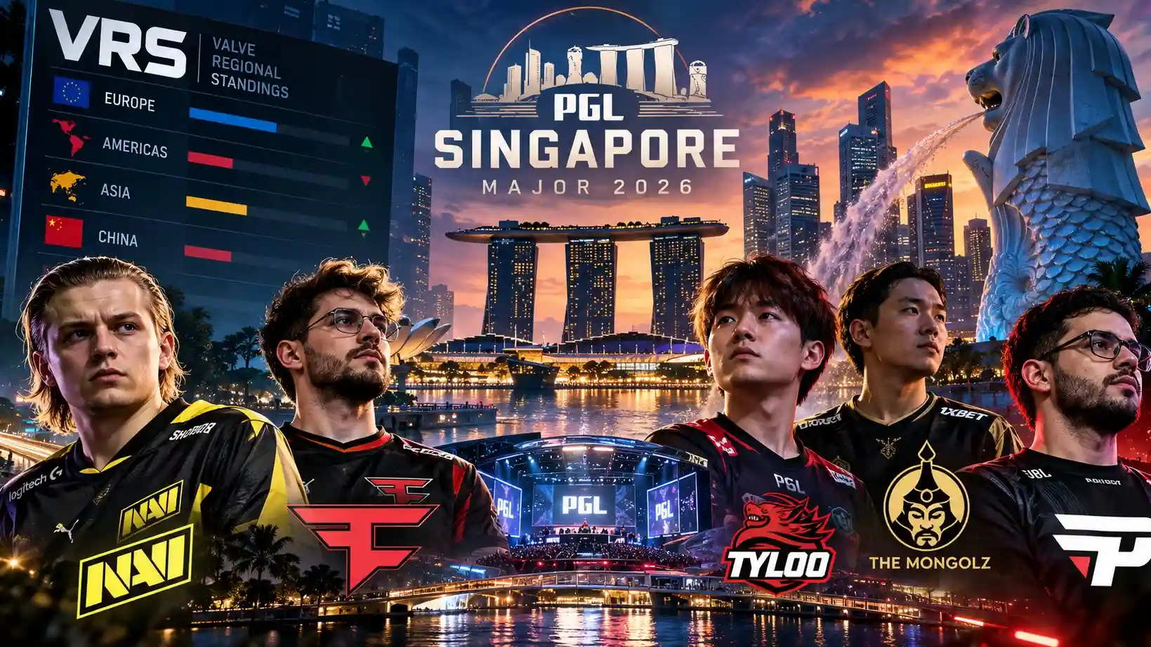 Singapore Major VRS Race: Five Key Storylines Before the November 2 Cutoff